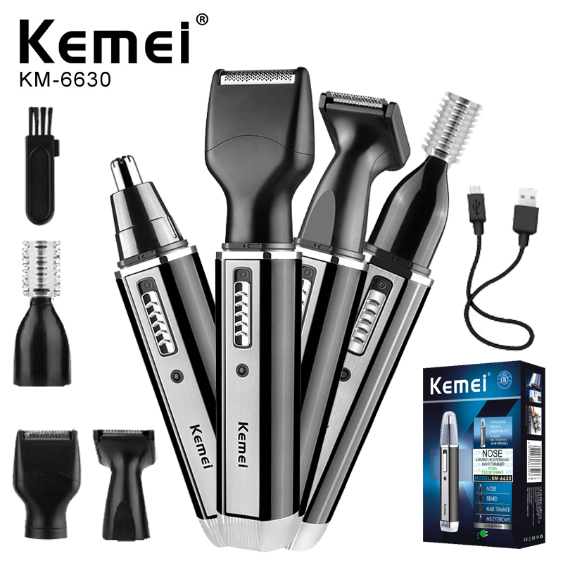 Men Grooming Hygiene - Kemei-6630 Burun Saç Düzeltici Burun Kulak
