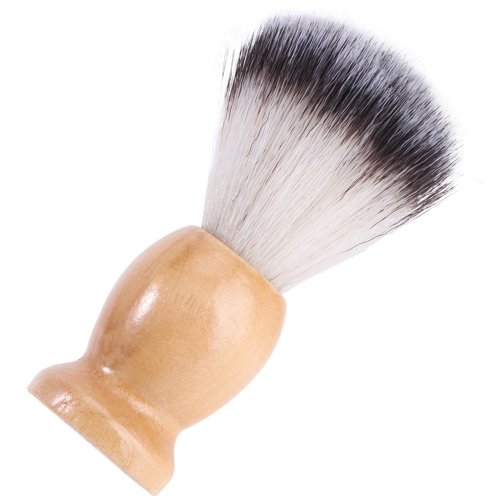 Men'S Grooming Hair - Erkekler İçin Sentetik Naylon Kıllı, Ahşap