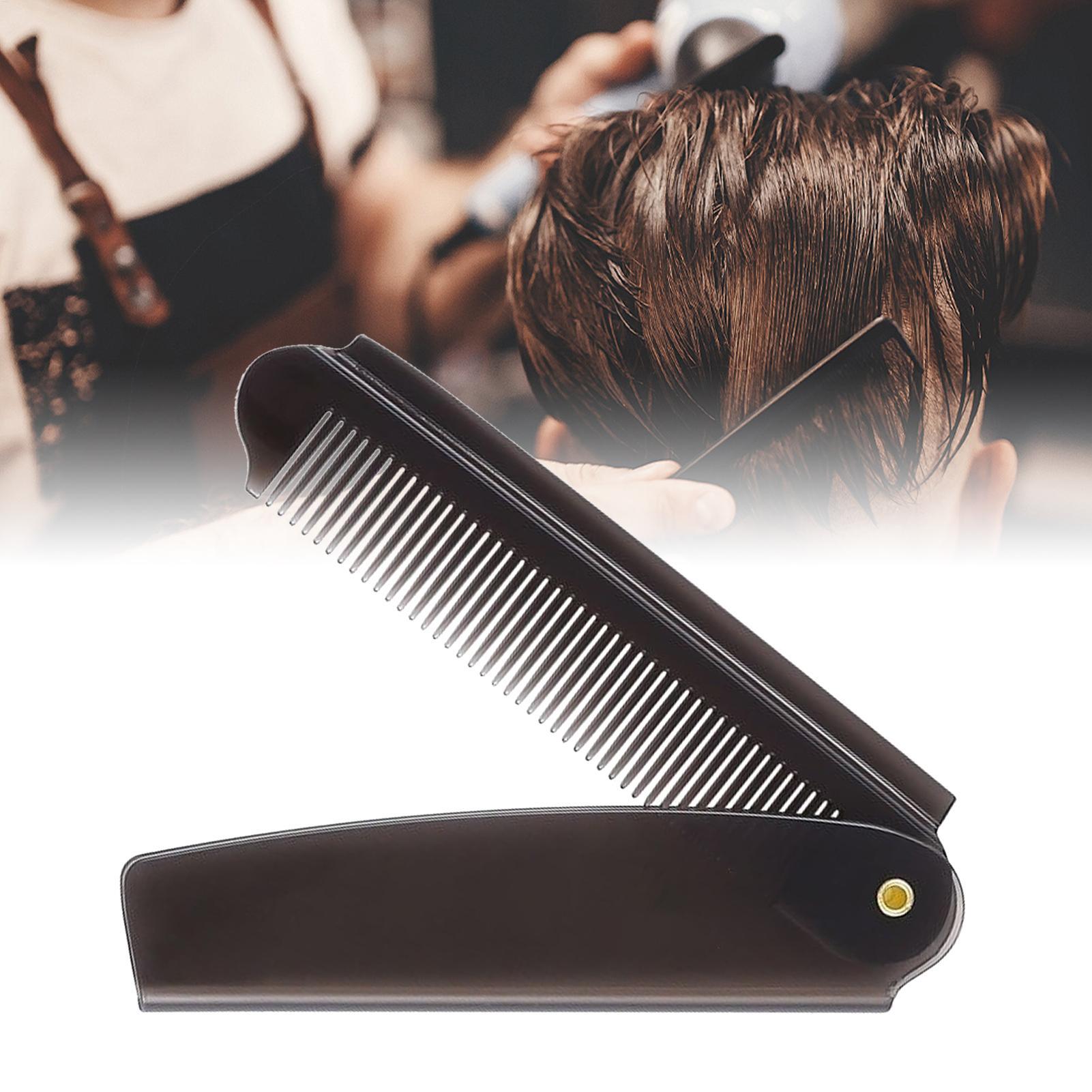 Men Grooming Hygiene - 1 adet Kompakt Katlanır Cep Tarağı