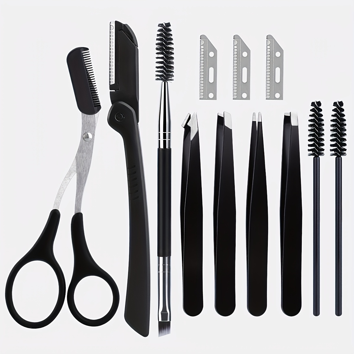 8 Parça Paslanmaz Çelik Kaş Ba - Men Grooming Hygiene incelemesi ve fiyatı