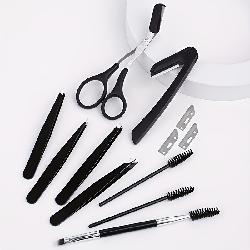 8 Parça Paslanmaz Çelik Kaş Ba - Men Grooming Hygiene incelemesi ve fiyatı