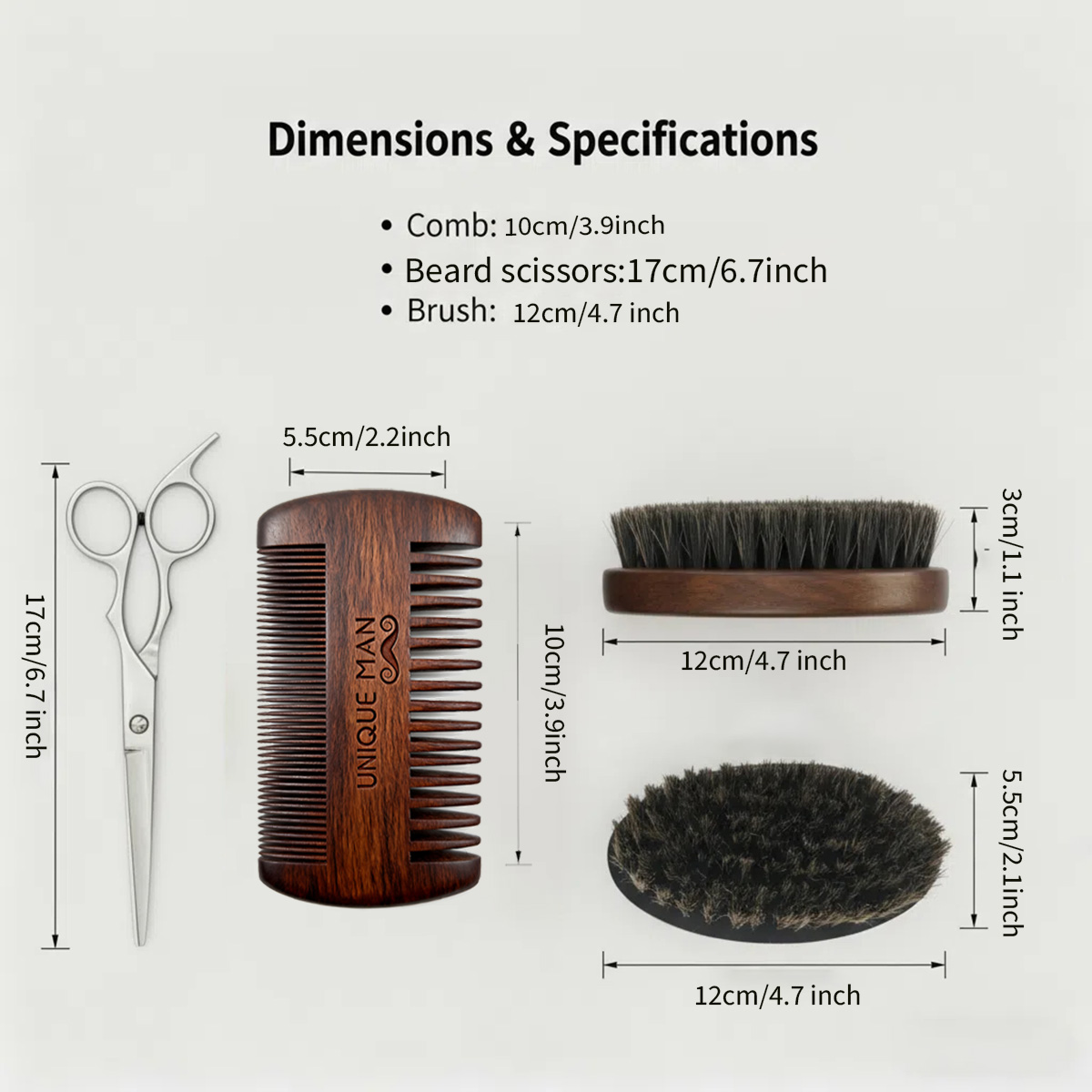 UNIQUE MAN Erkek Sakal Seti, S - Men'S Grooming Products incelemesi ve fiyatı