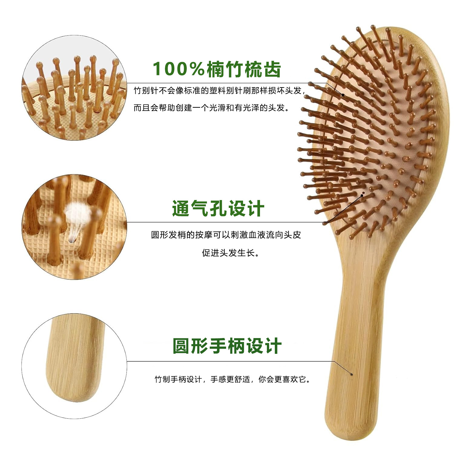 Kadın ve Erkekler için Bambu S - Men'S Grooming Brush incelemesi ve fiyatı